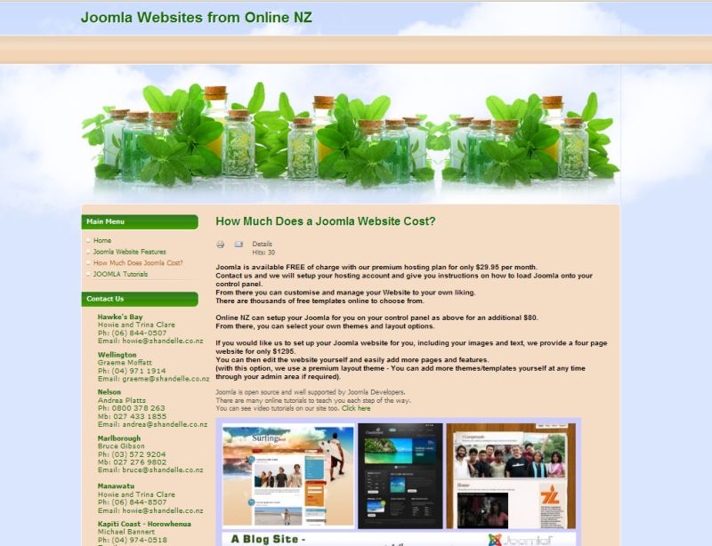 Joomla CMS Websites Joomla CMS Websites