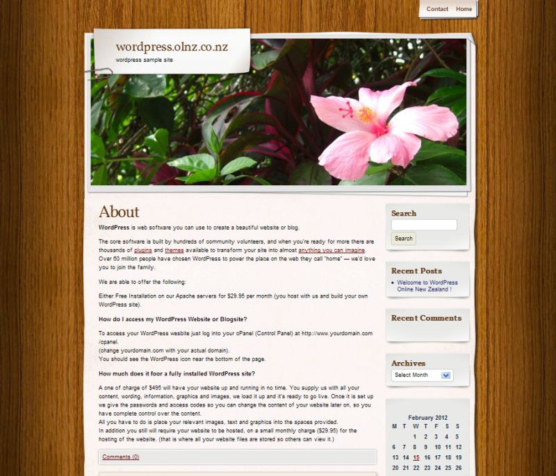 WordPress Websites WordPress Websites